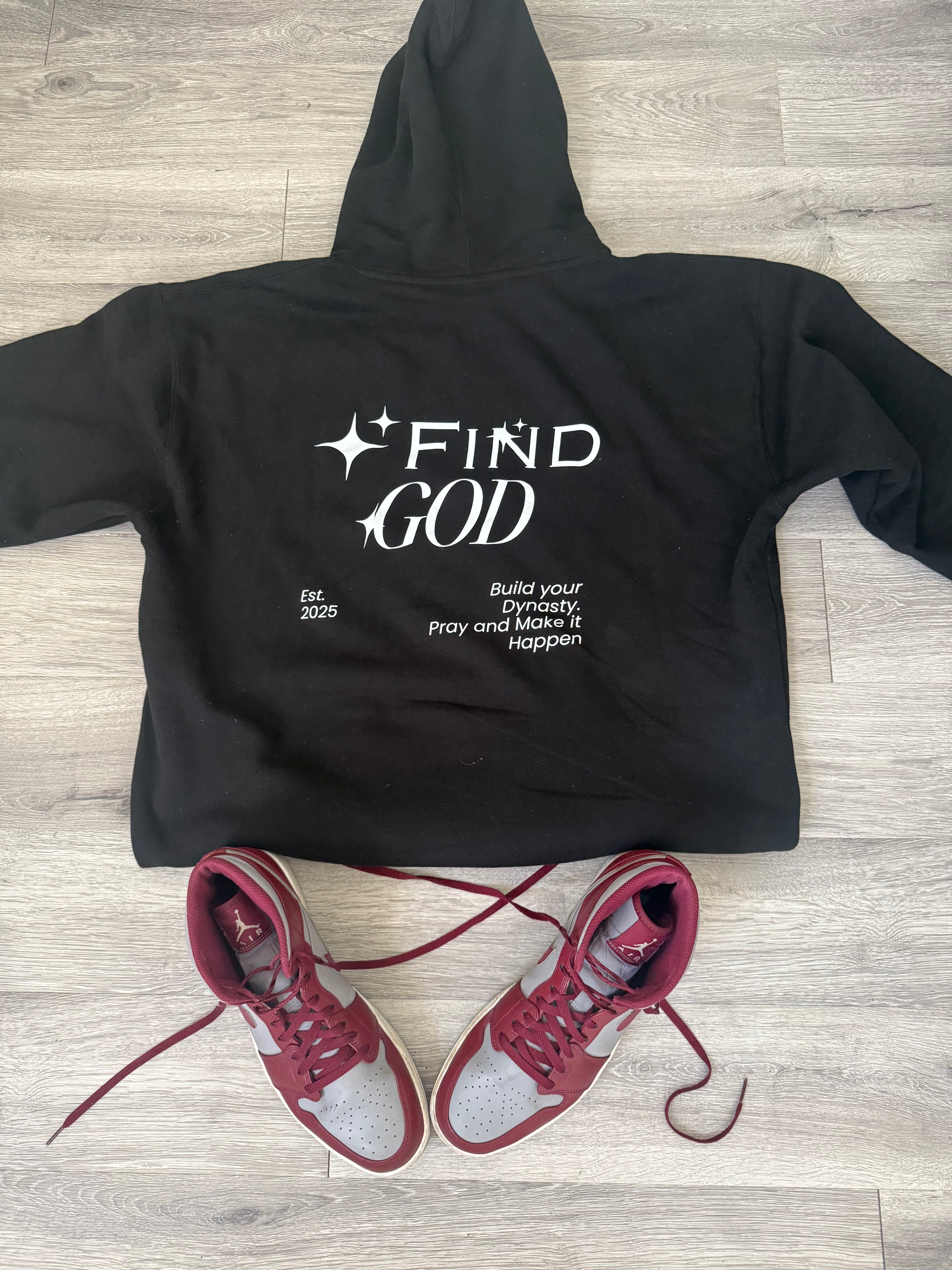 Dynasty. Earthwear Find God Hoodie